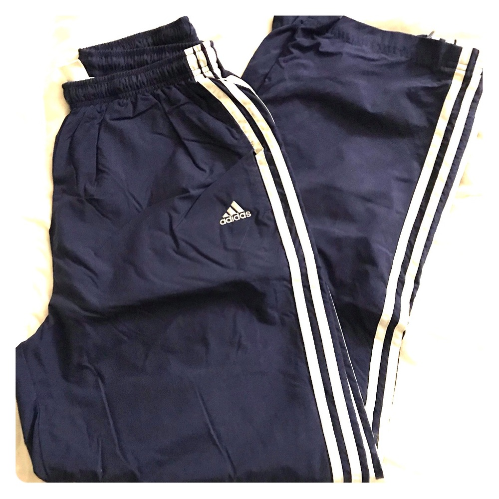 Adidas pants.